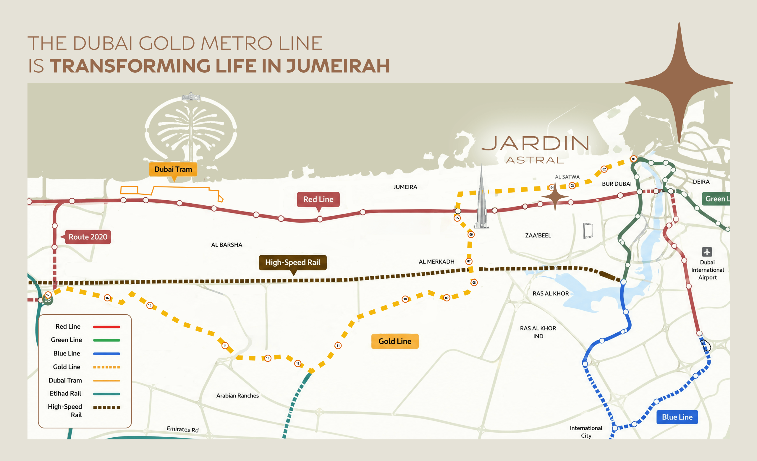 Apartments in Jumeirah Garden City